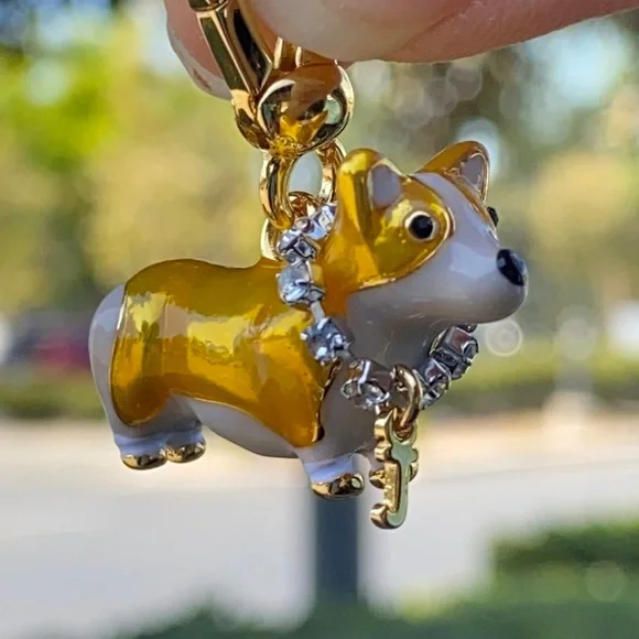 Juicy Couture CORGI dog charm NEW - Picture 1 of 14